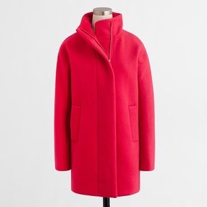 J Crew City Coat in Seaside Coral Size 0 XS